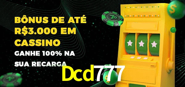 Dcd777 melhor bônus de depósito